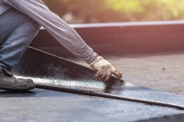 Professional Crawl Space Encapsulation technician working in Bowersville, OH